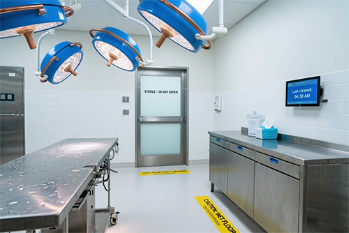 hospital clean