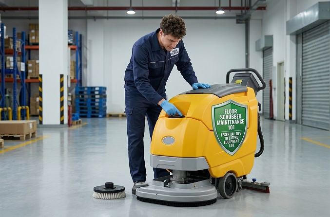 Floor Scrubber Maintenance 101: Essential Tips to Extend the Life of Your Cleaning Equipment