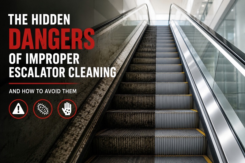 The Hidden Dangers of Improper Escalator Cleaning (And How to Avoid Them)