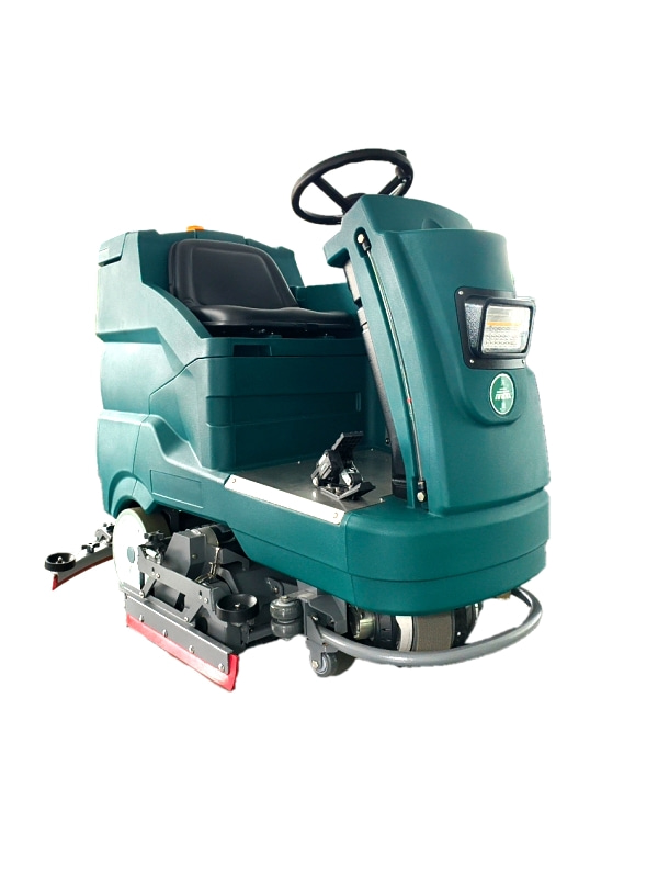 Industrial Ride-On Floor Scrubber with Dual Brush JIECHI A8/A10